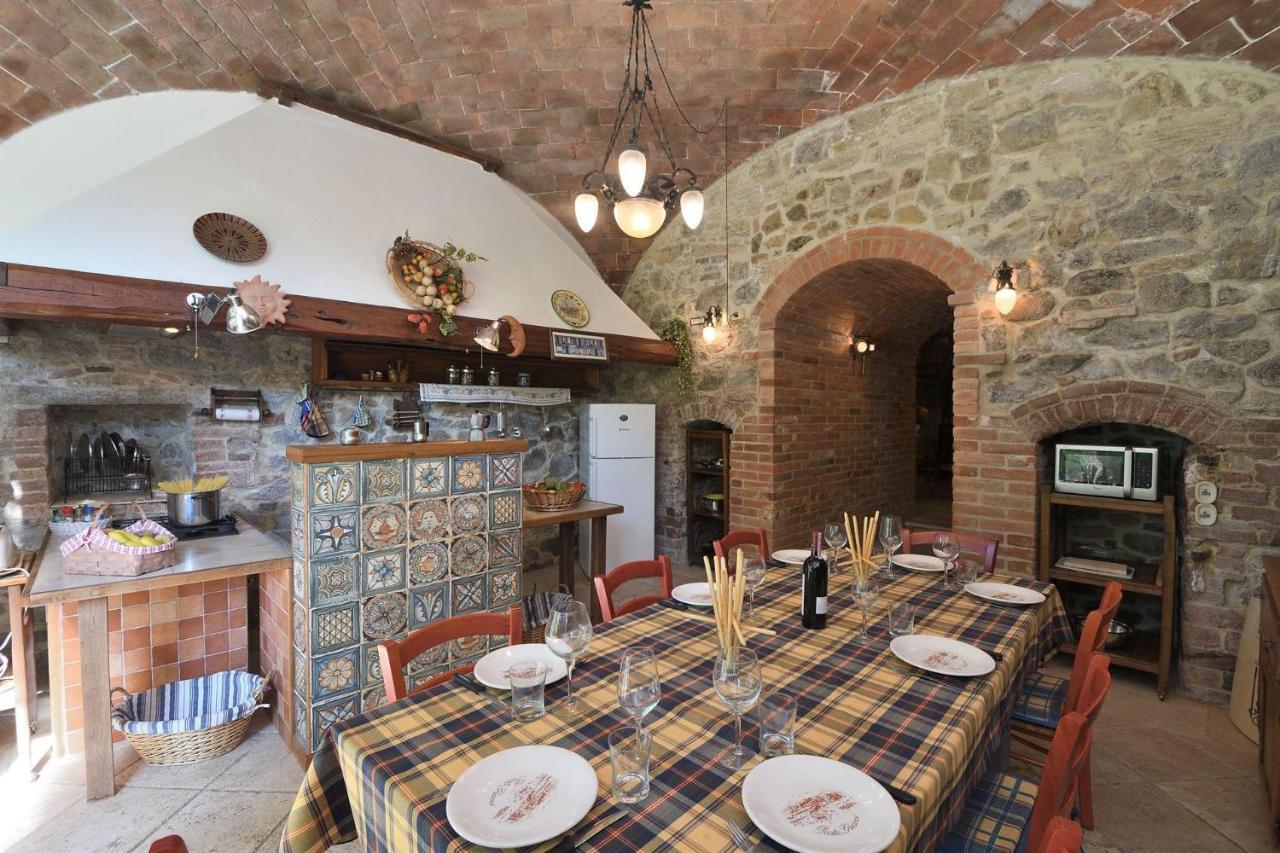 Vila Il Fornacino Rapolano Terme Exteriér fotografie