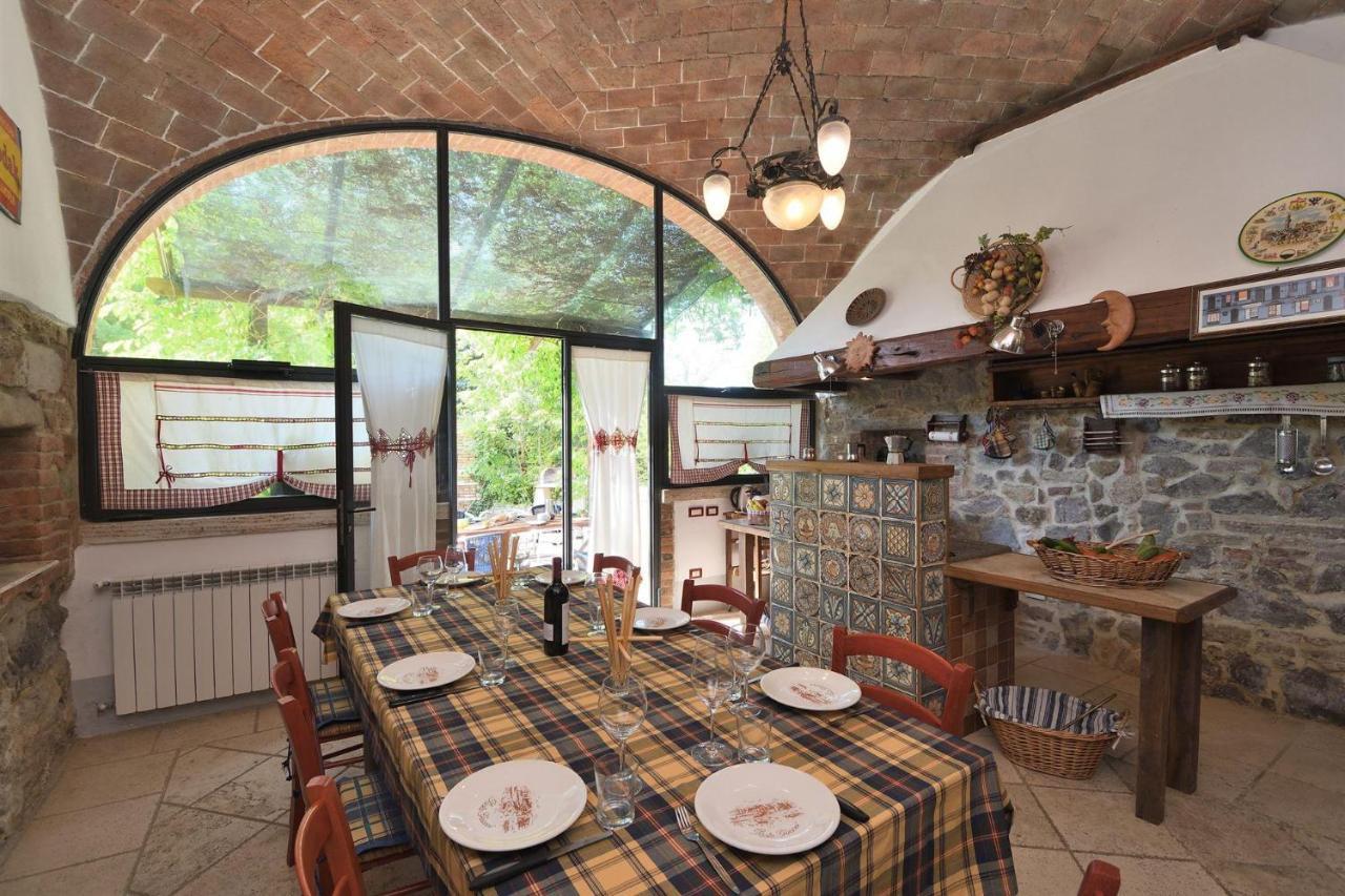 Vila Il Fornacino Rapolano Terme Exteriér fotografie